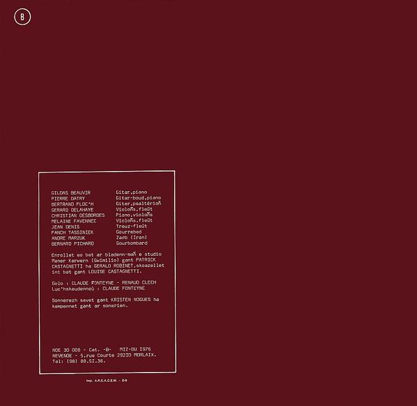 kristen nogues - Marc'h Gouez - Lp