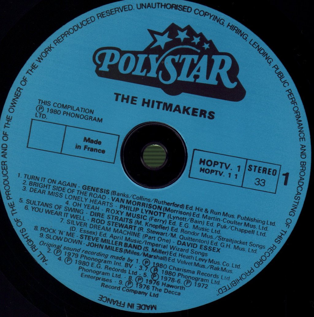 Various Artists - Hitmakers - Lp