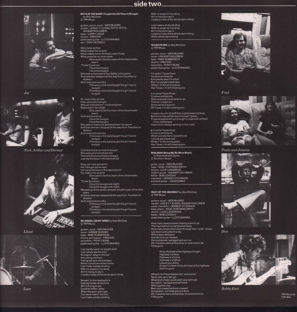 Wes Mcghee - Landing Lights - Lp
