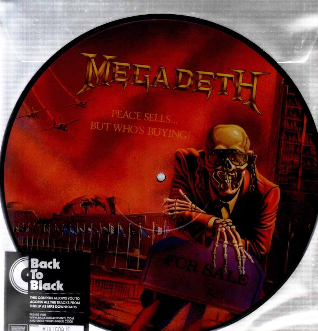 Megadeth - Peace Sells...but Who's Buying - Lp