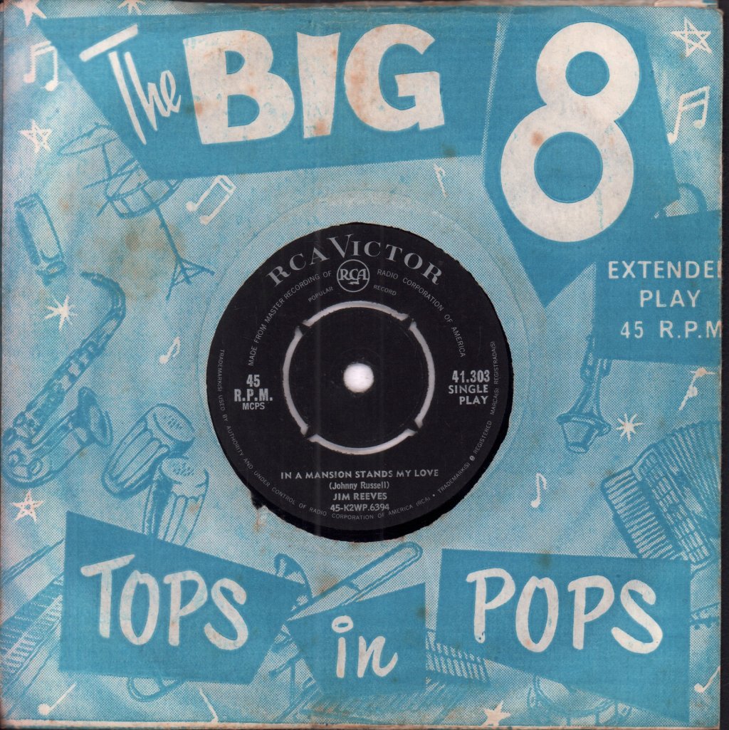 Jim Reeves - He'll Have To Go - 7 Inch