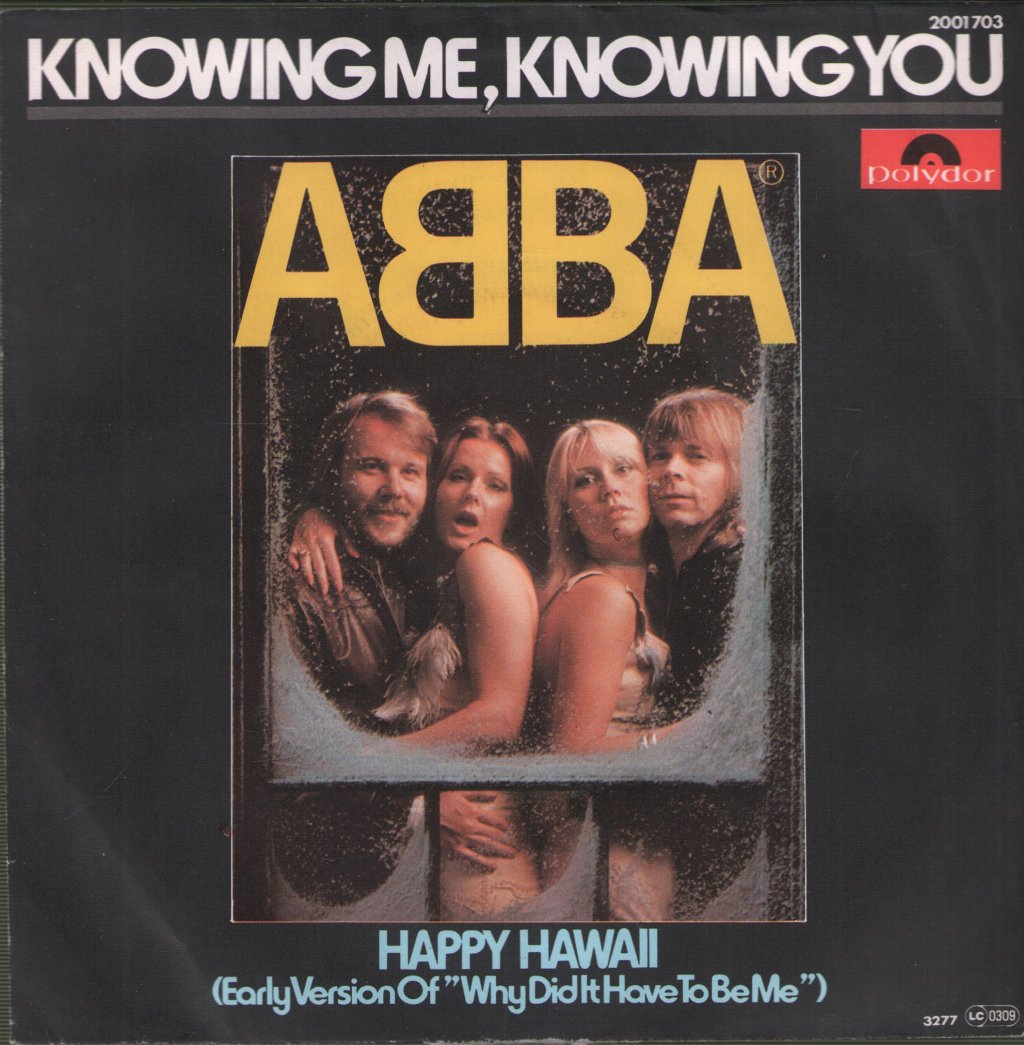 ABBA - Knowing Me, Knowing You - 7 Inch