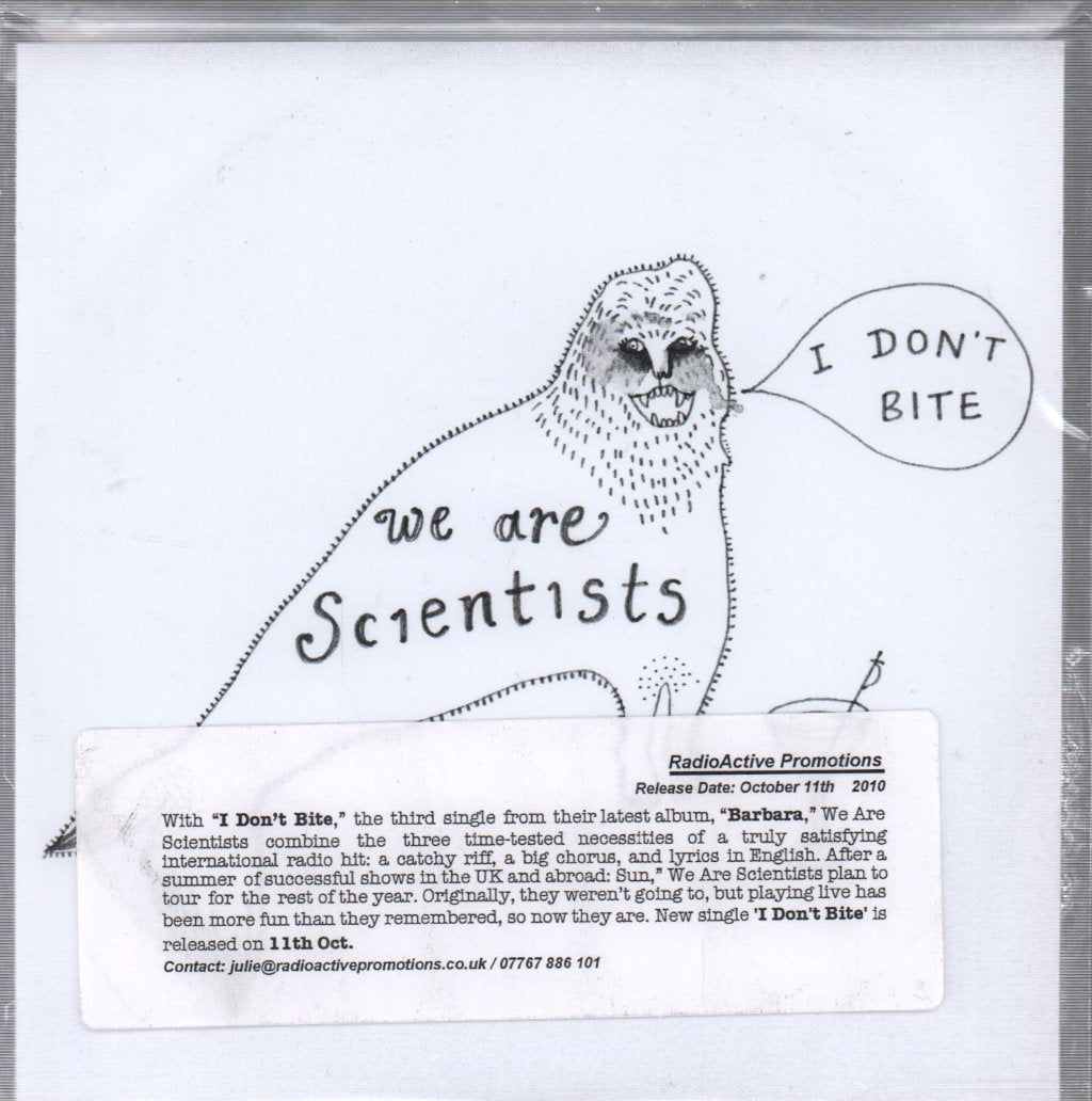 We Are Scientists - I Don't Bite - Cdr