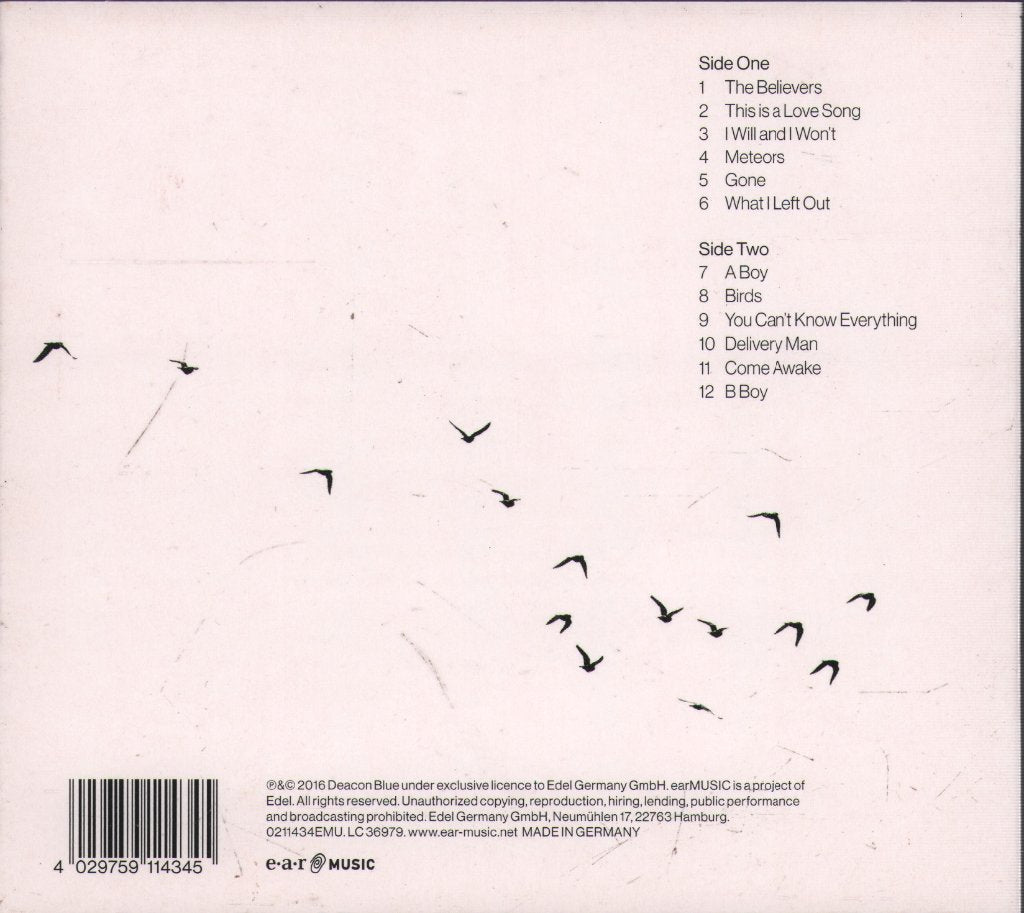 Deacon Blue - Believers - Cd