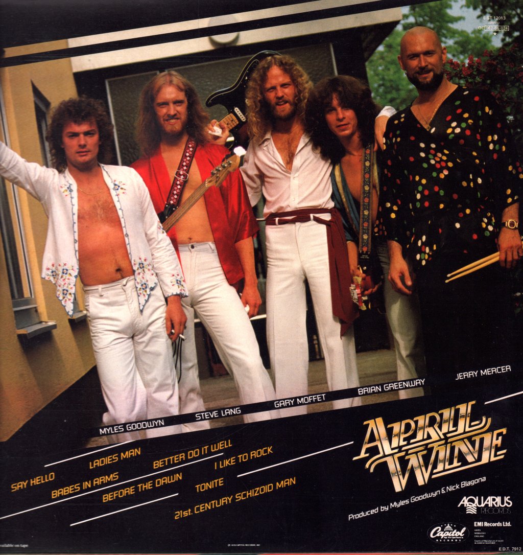 April Wine - Harder....Faster - Lp