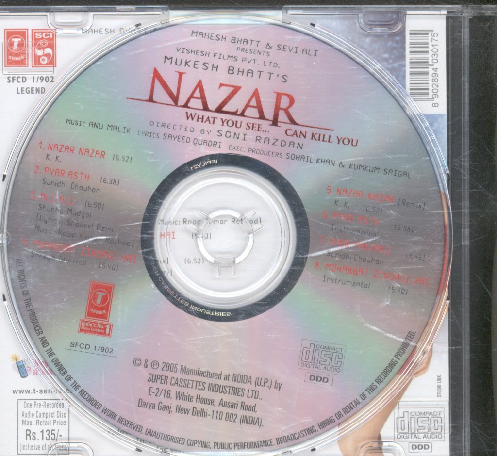 Nazar - Soundtrack - Cd