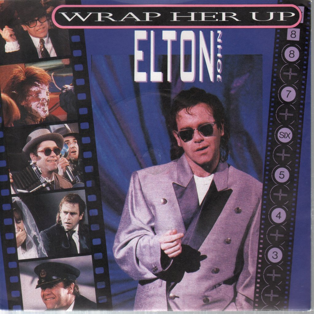 Elton John And George Michael - Wrap Her Up - 7 Inch