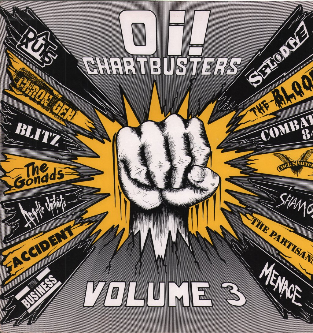 Various Artists - Oi! Chartbusters Volume 3 - Lp