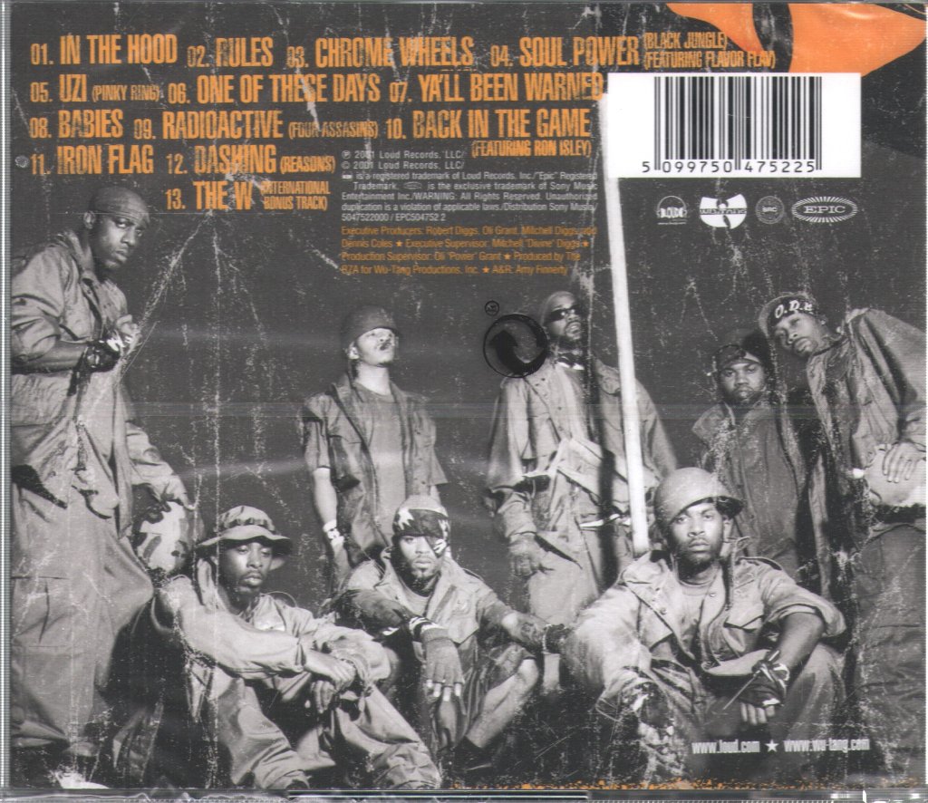 Wu-Tang Clan - Iron Flag - Cd