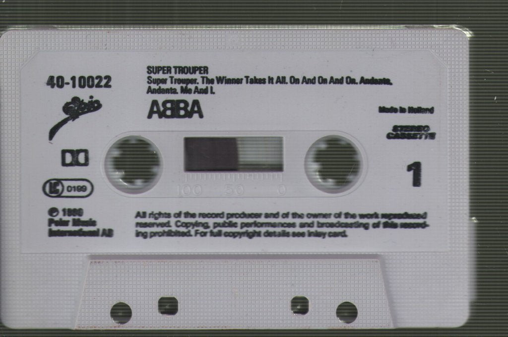 ABBA - Super Trouper - Cassette