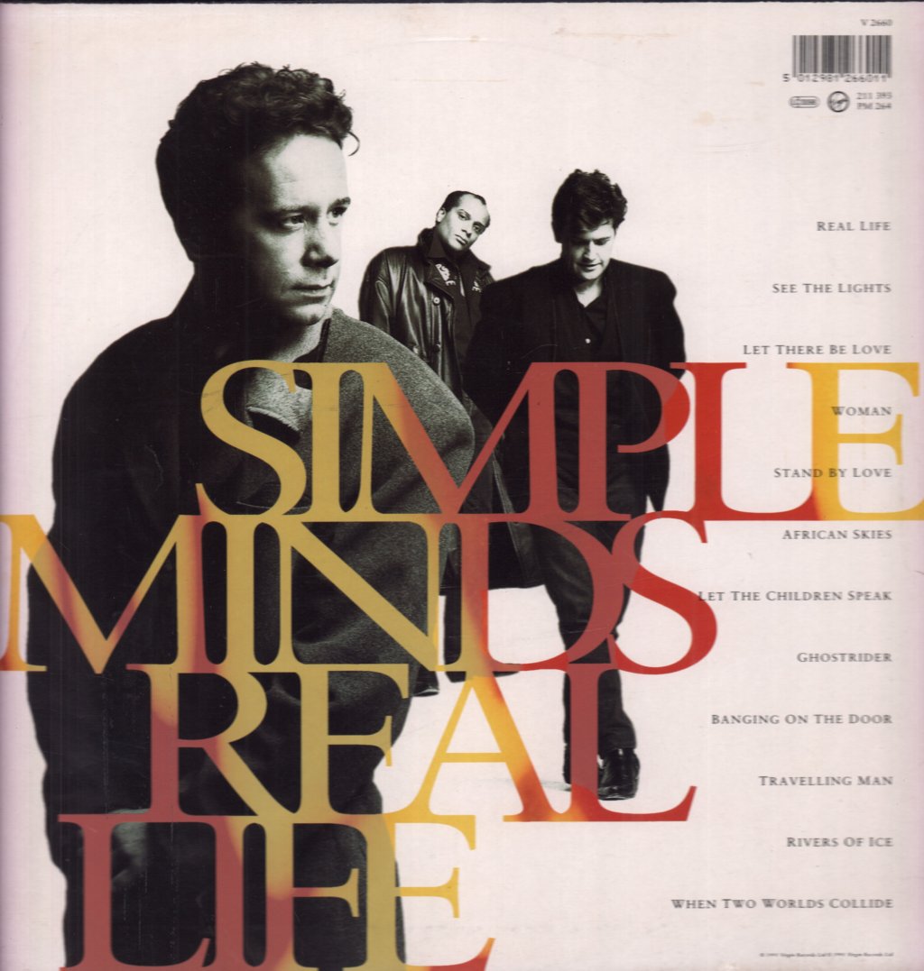 Simple Minds - Real Life - Lp