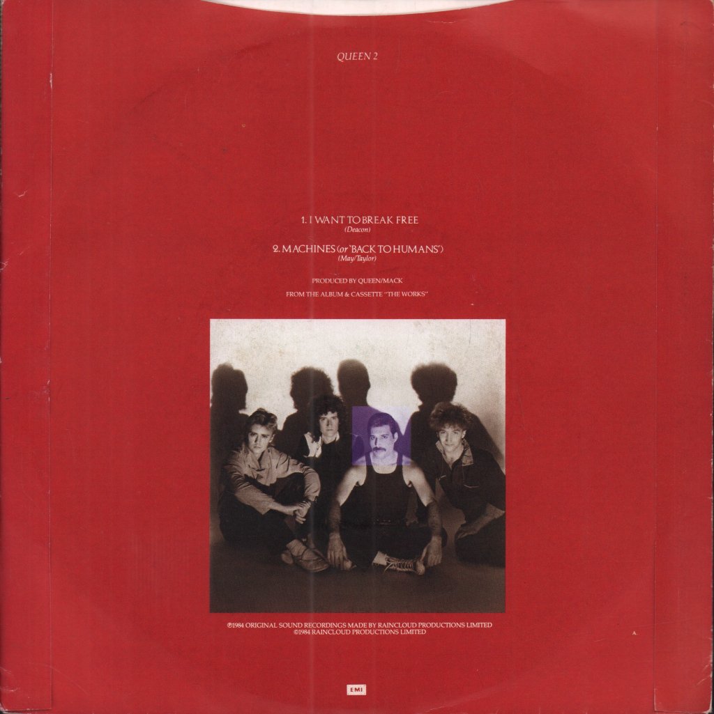 Queen - I Want To Break Free - 7 Inch