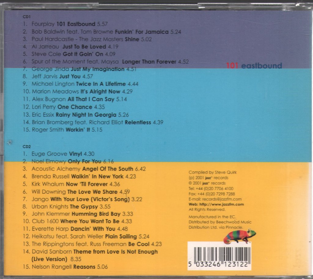 Various Artists - 101 Eastbound - Double Cd