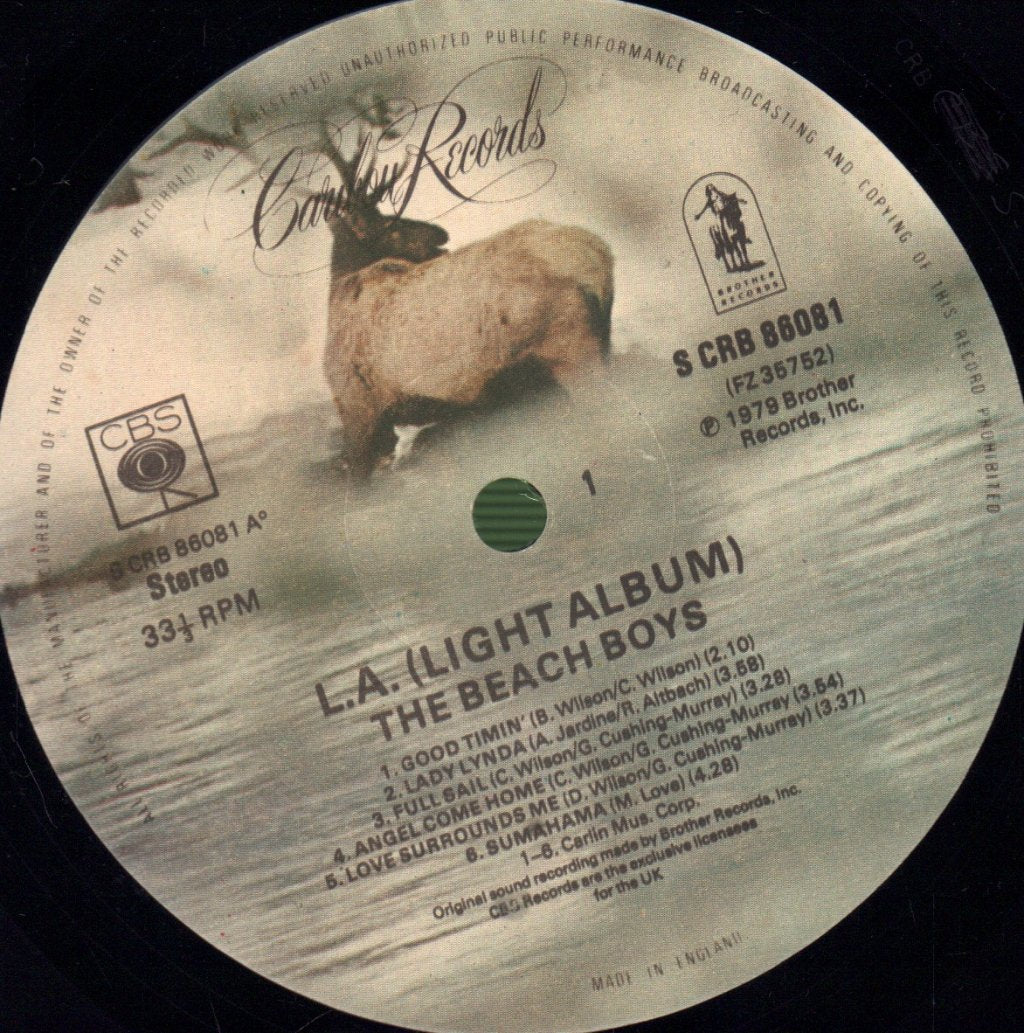 Beach Boys - L.A. (Light Album) - Lp