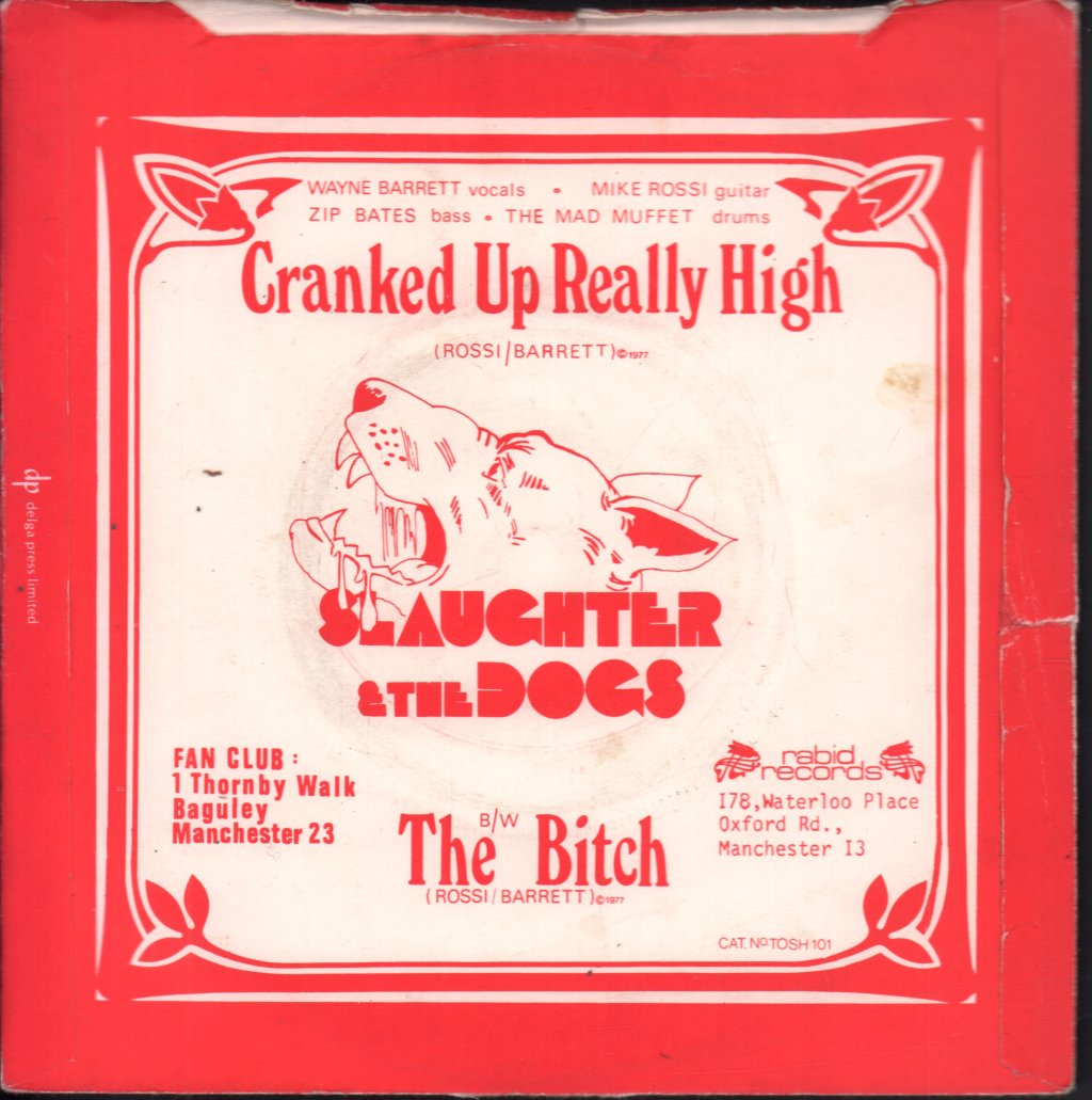 Slaughter And The Dogs - Cranked Up Really High - 7 Inch