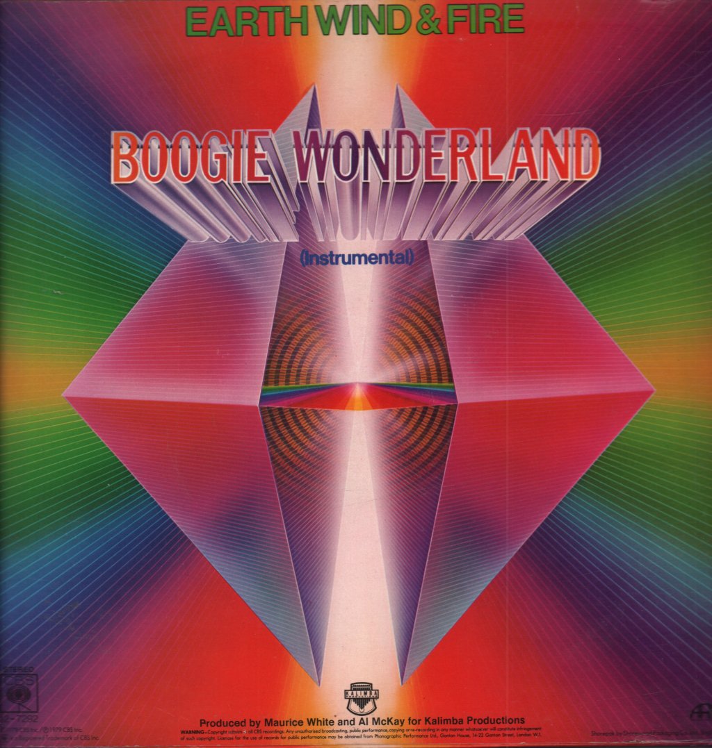 Earth Wind And Fire With Emotions - Boogie Wonderland - 12 Inch