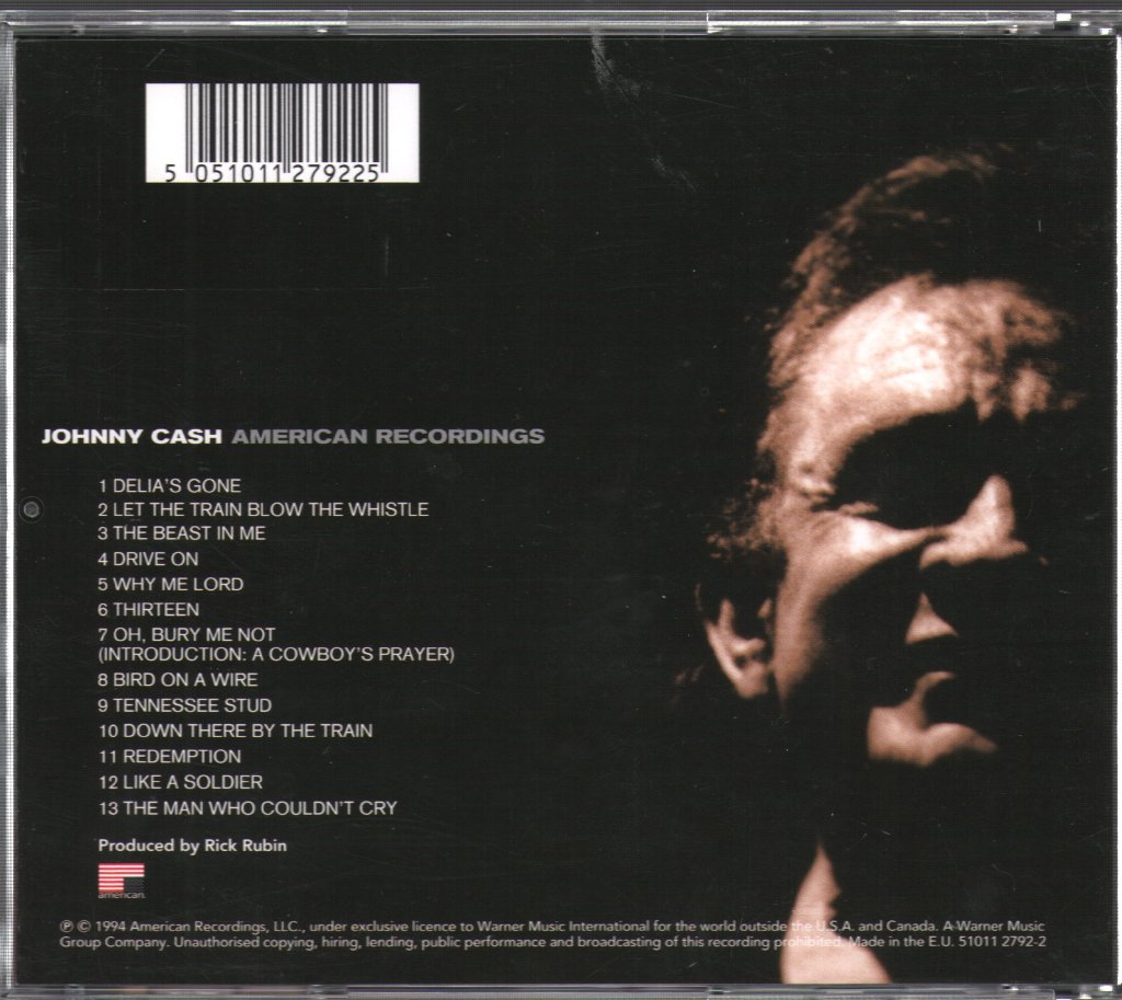 Johnny Cash - American Recordings - Cd