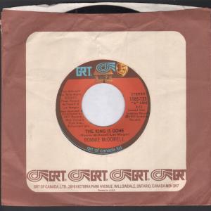 Ronnie Mcdowell - King Is Gone - 7 Inch