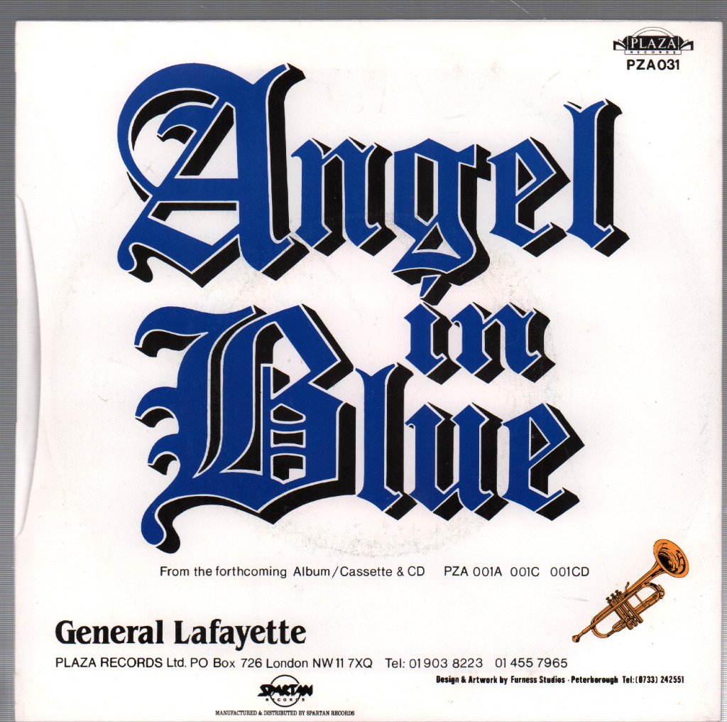 General Lafayette - Angel In Blue - 7 Inch