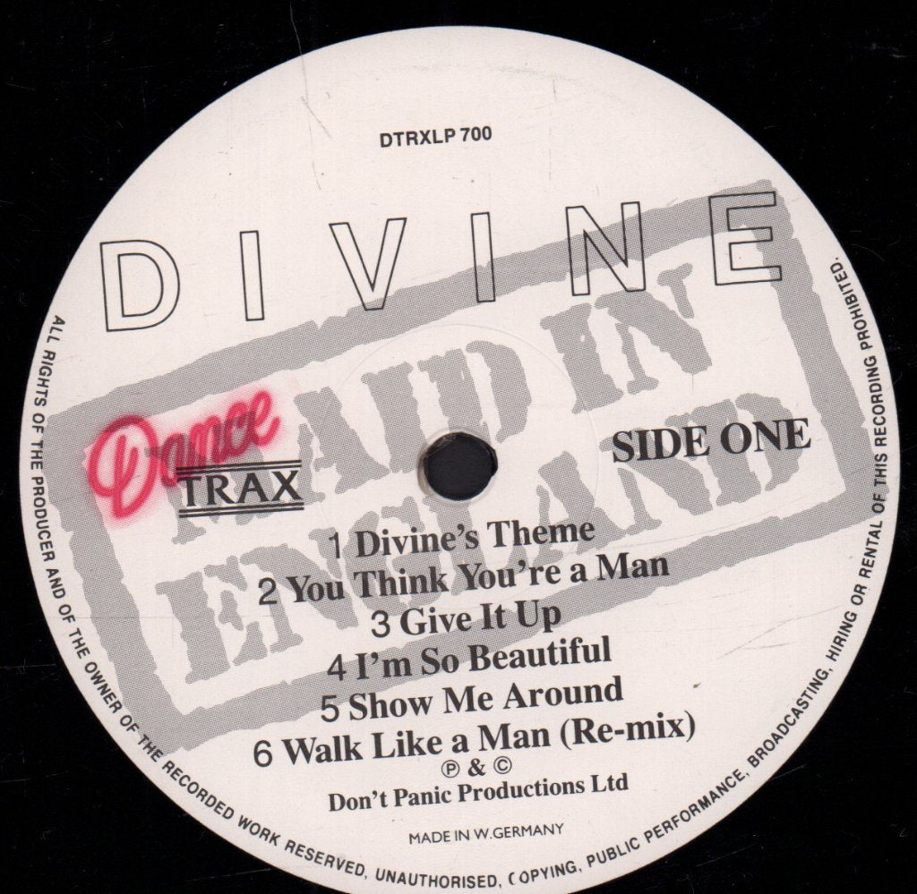 Divine (Disco) - Maid In England - Lp