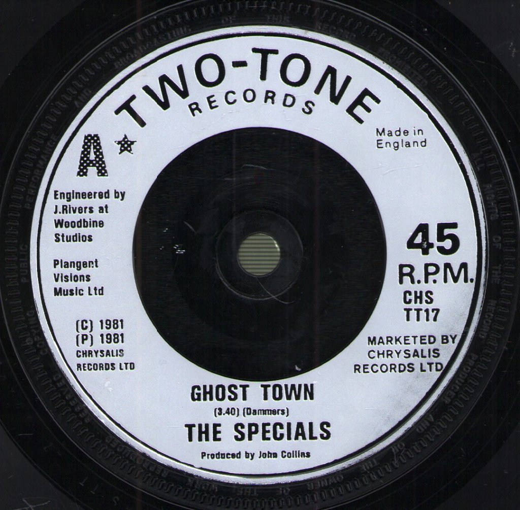 Specials (2 Tone Group) - Ghost Town - 7 Inch