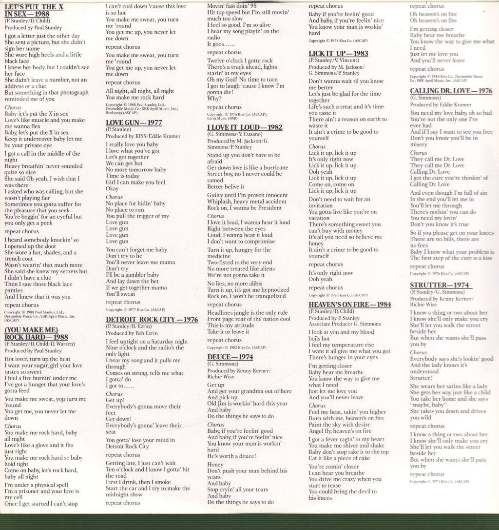 Kiss - Smashes, Thrashes & Hits - Lp