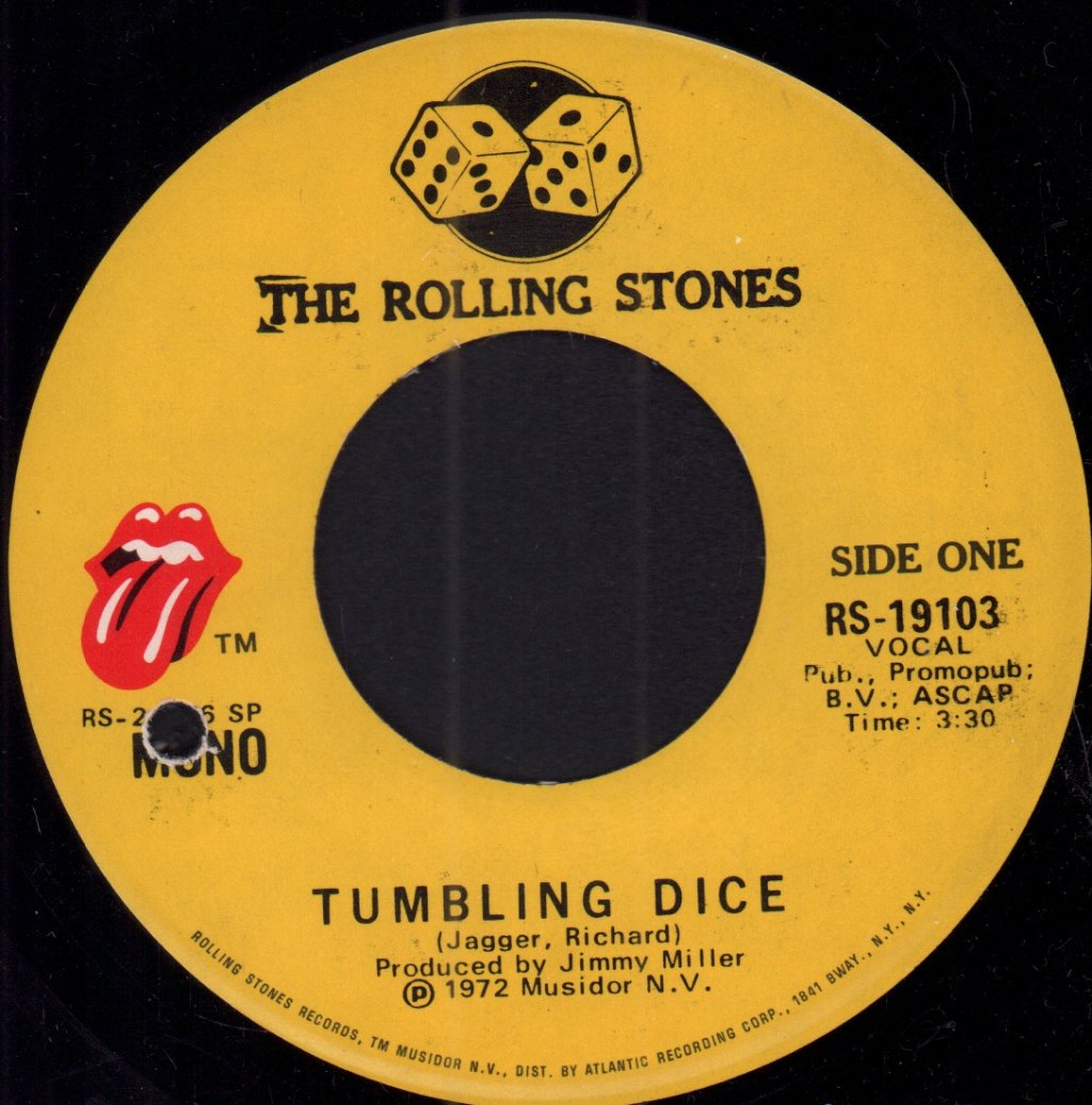 Rolling Stones - Tumbling Dice - 7 Inch