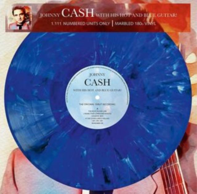 Johnny Cash - With His Hot and Blue Guitar (The Original Debut Recording) (Marbled Vinyl) - Lp