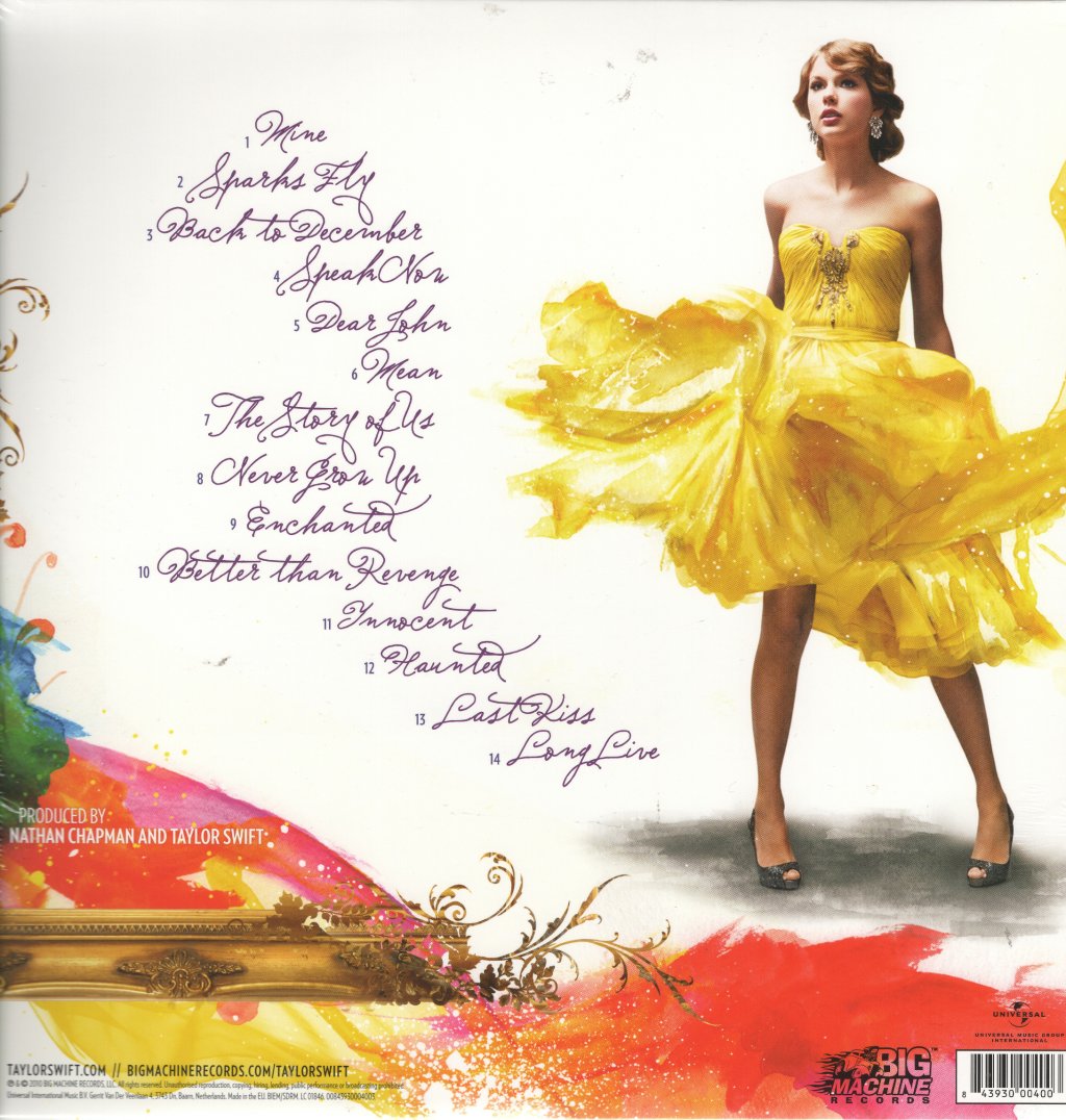 Taylor Swift - Speak Now - Double Lp