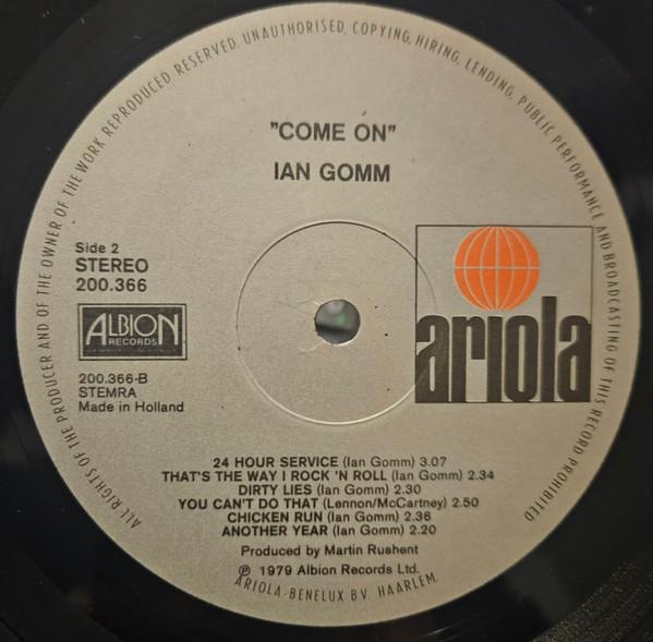 Ian Gomm - Come On - Lp