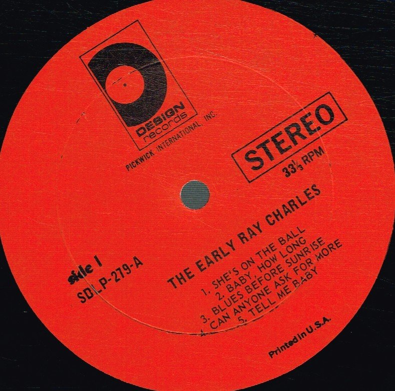 Ray Charles - Early Ray Charles - Lp