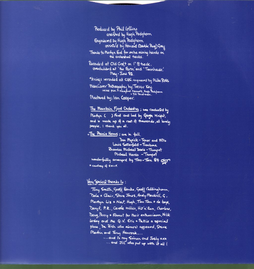 Phil Collins - Hello I Must Be Going - Lp