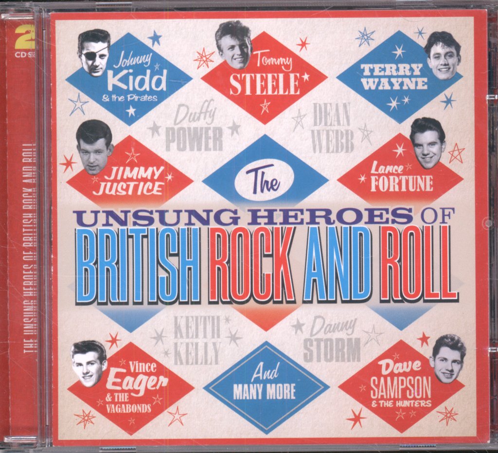 Various Artists - Unsung Heroes Of British Rock'n'Roll - Double Cd