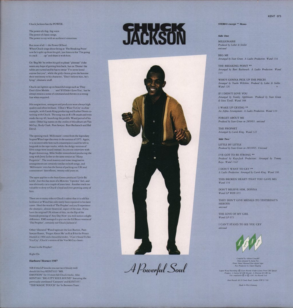 Chuck Jackson - A Powerful Soul - Lp