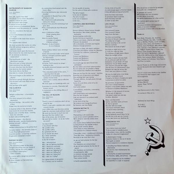 Watchtower - Control And Resistance - Lp
