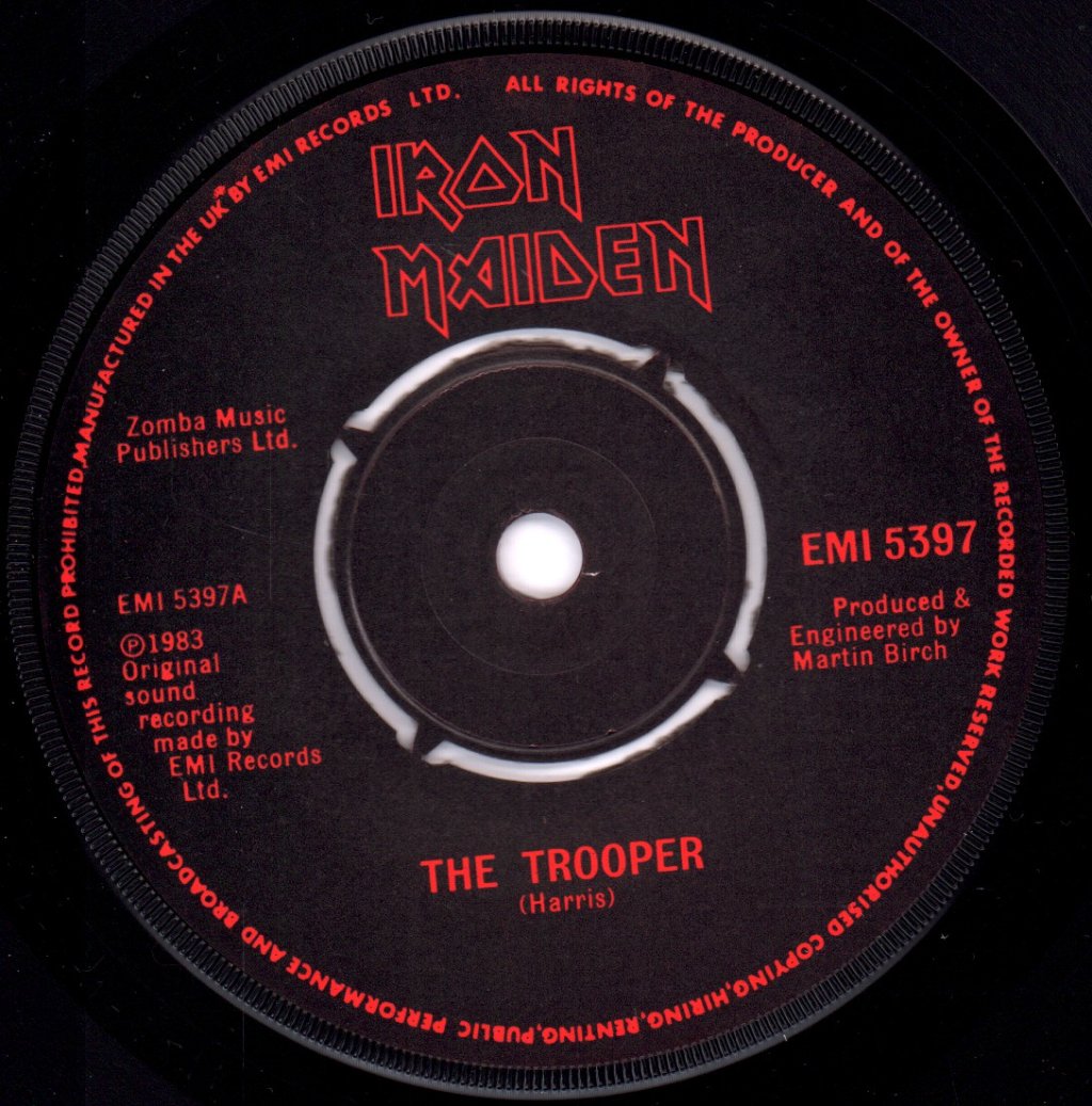 Iron Maiden - Trooper - 7 Inch