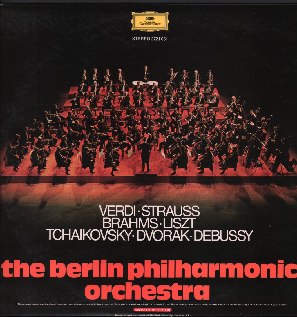 Herbert Von Karajan / Berlin Philharmonic Orchestra - Herbert Von Karajan Conducting The Berlin Philharmonic Orchestra - Double Lp