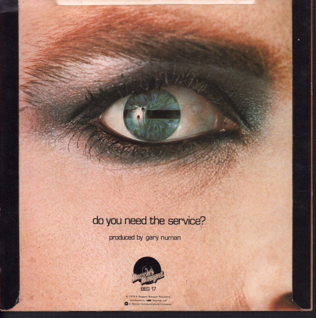 Tubeway Army - Down In The Park - 7 Inch