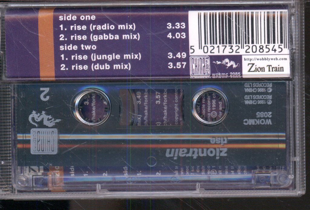 Zion Train - Rise - Cassette