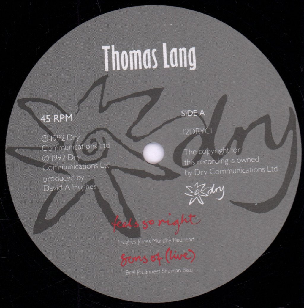 Thomas Lang - Feels So Right - 12 Inch