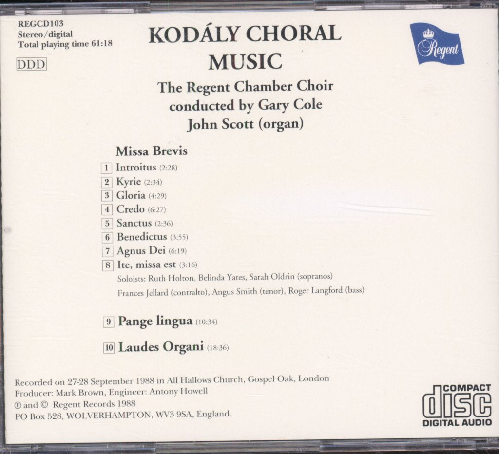 Academy Of Ancient Music, Stephen Cleobury - Bach - Magnificat - Double Cd