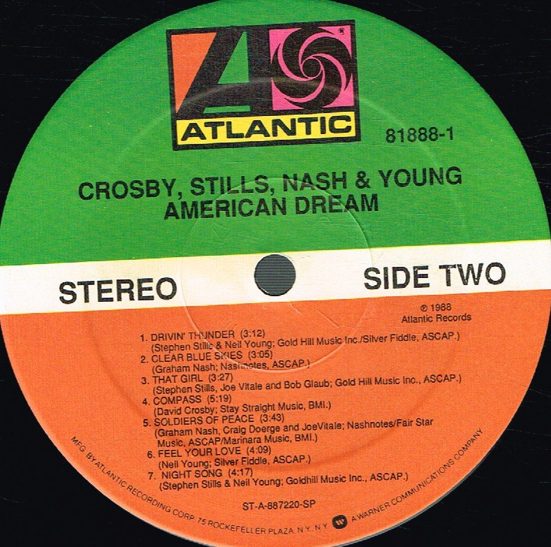 Crosby, Stills, Nash & Young - American Dream - Lp