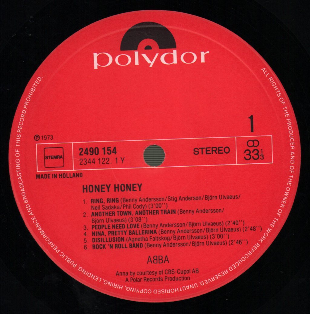 ABBA - Honey, Honey - Lp