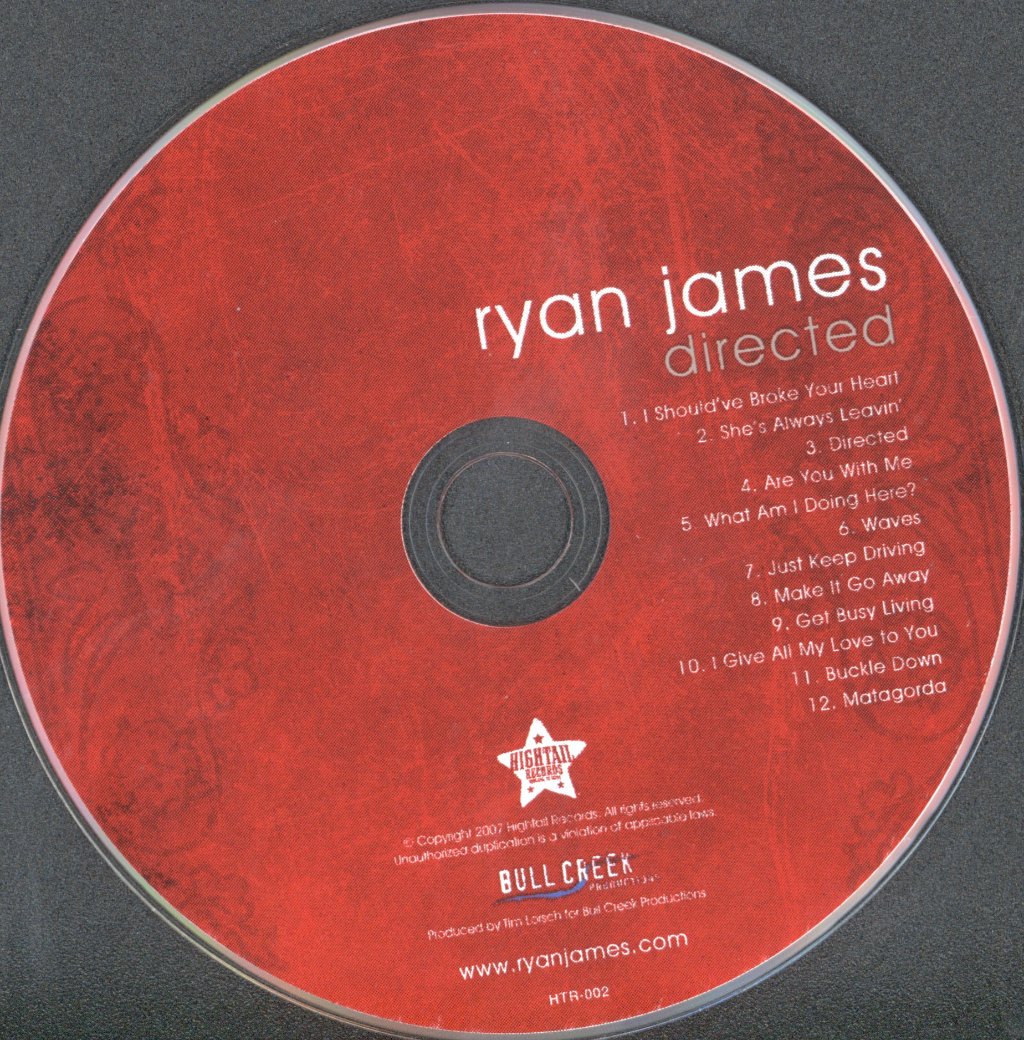 Ryan James - Directed - Cd
