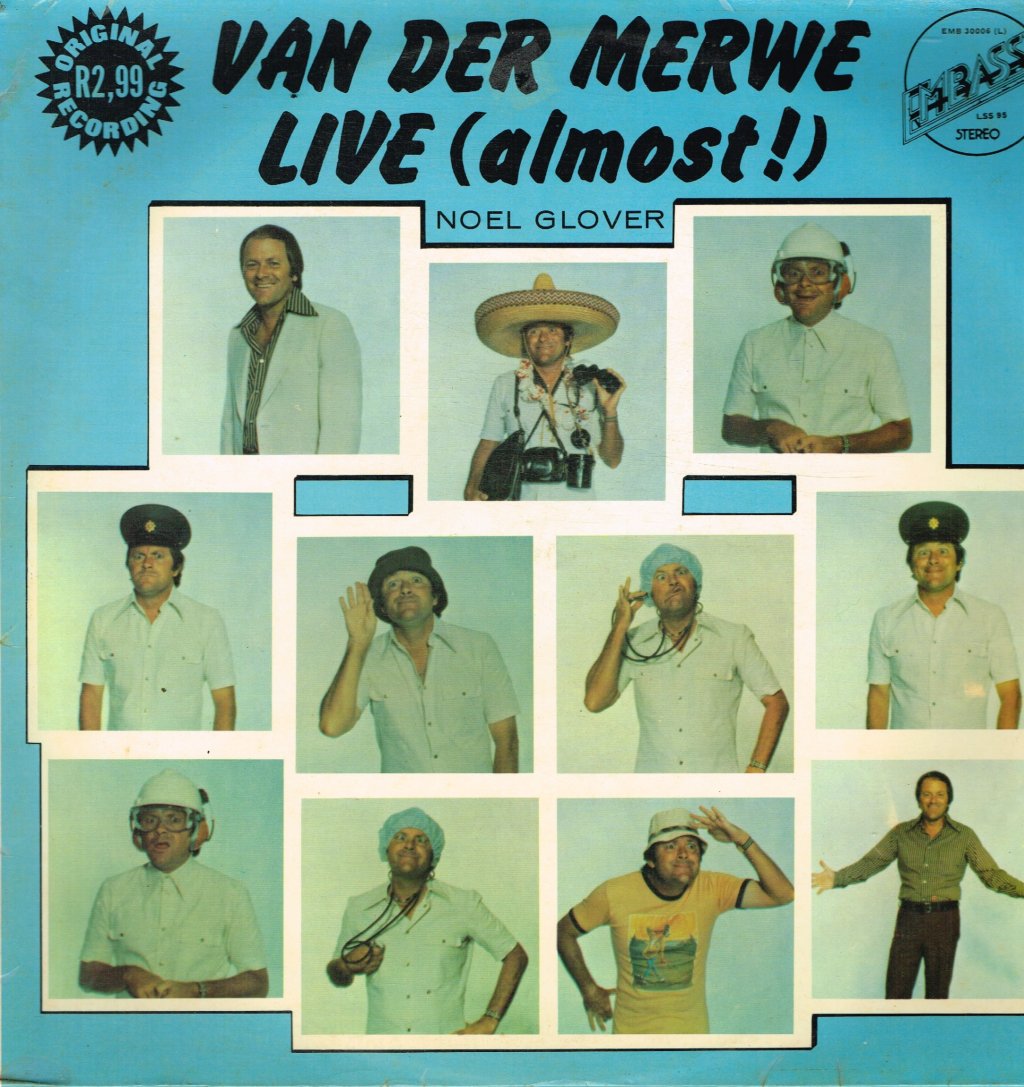 Noel Glover - Van Der Merwe Live - Lp
