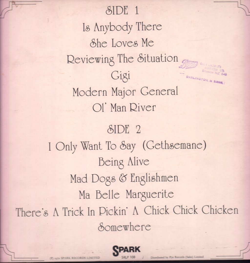 Keith Michell - At The Shows - Lp