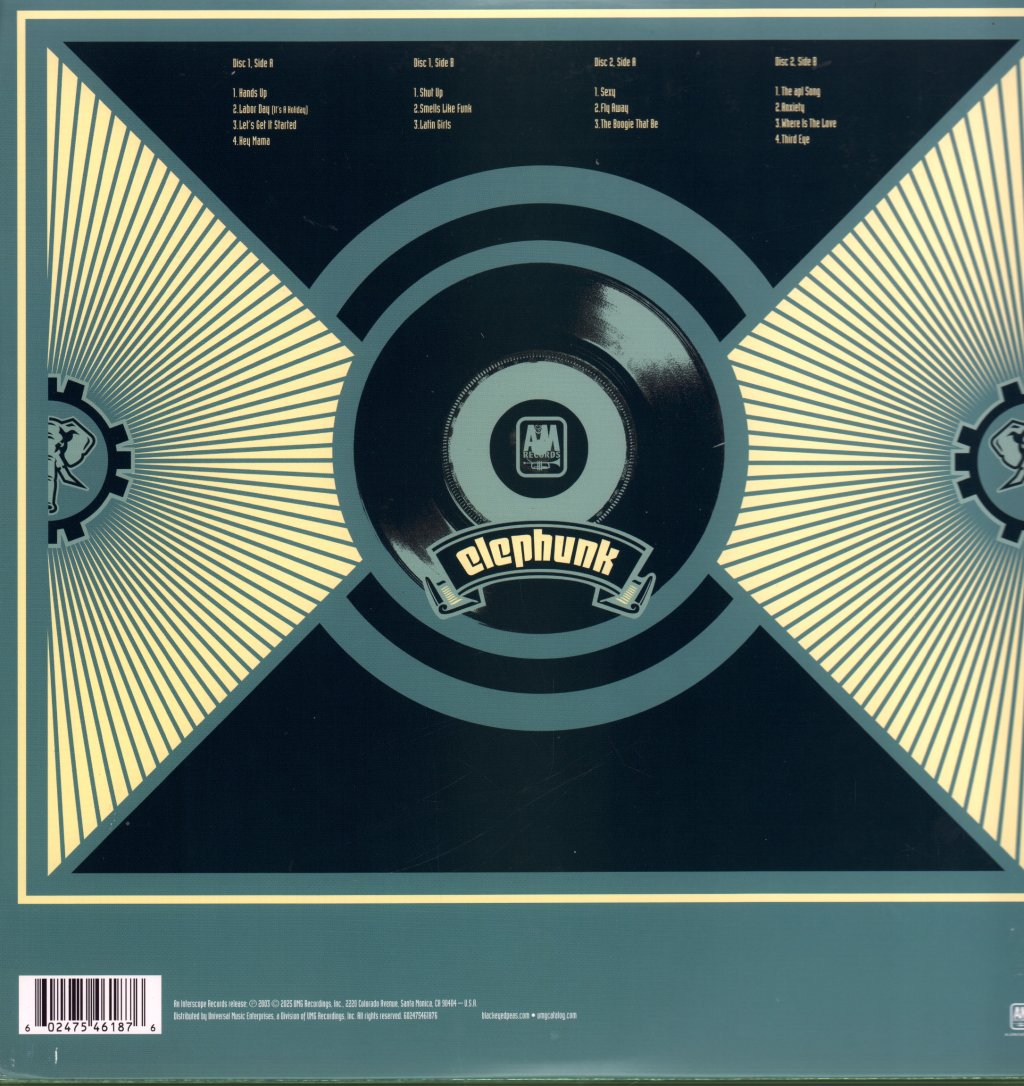 Black Eyed Peas - Elephunk - Double Lp