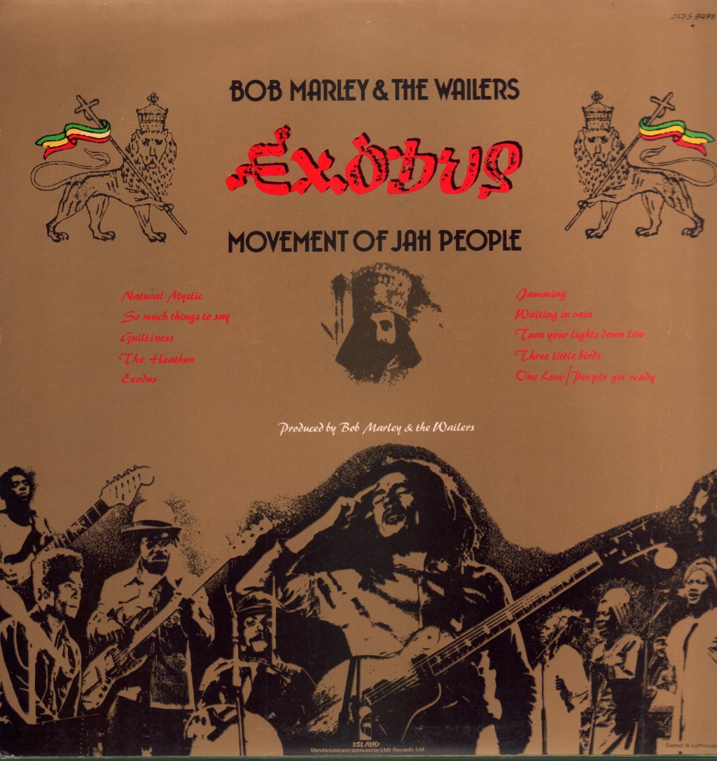 Bob Marley & The Wailers - Exodus - Lp