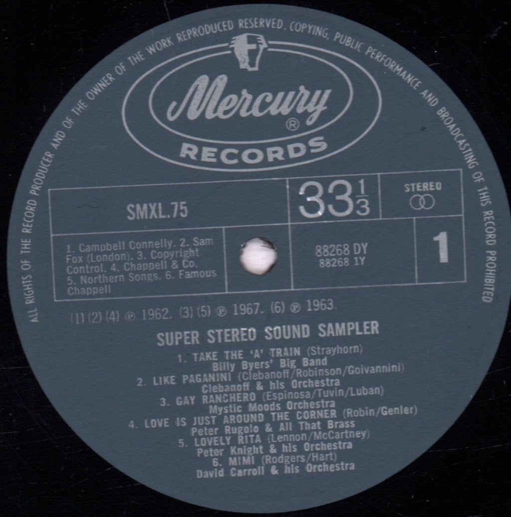Various Artists - Super Stereo Sound Sampler - Lp