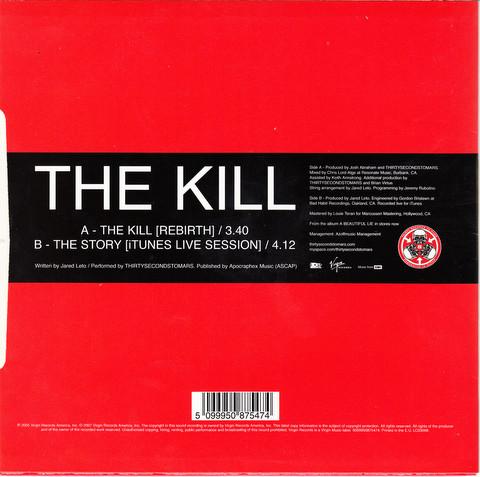 30 Seconds To Mars - Kill (Rebirth) - 7 Inch